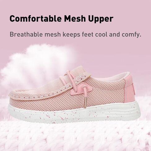 Boys Loafers Kids Girls Slip-On Lightweight Casual Boat Shoes (Toddler/Little Kid/Big Kid) in Saudi Arabia