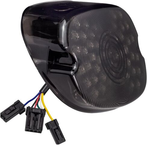 ضوء الفرامل LED منخفض المستوى من Eagle Lights مع مجموعة إشارة الانعطاف LED المدمجة للدراجات النارية Harley Davidson - عدسة مدخنة in Kuwait