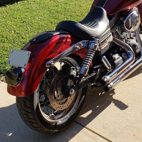 ضوء الفرامل LED منخفض المستوى من Eagle Lights مع مجموعة إشارة الانعطاف LED المدمجة للدراجات النارية Harley Davidson - عدسة مدخنة in Kuwait