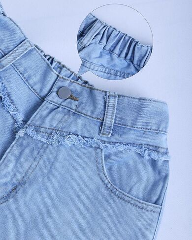 Kedera Women's Wide Leg Denim Pants Teen Star Raw Edge Baggy Trousers High Waisted Boyfriend Y2K Jeans Girls Fashion in Saudi Arabia