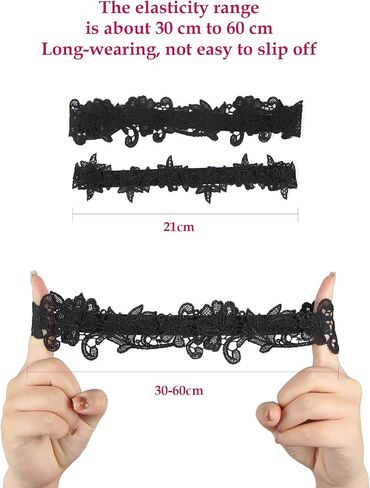 ohyeahlady Lace Garter for Bride 2 Piece Women Sexy Wedding Garter Bridal Leg Garter Set Bow Stretch Prom Garter for Ladies in Saudi Arabia