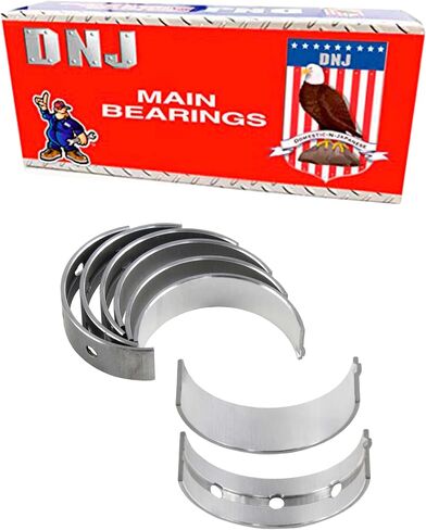 DNJ MB950 Main Bearings for 1988-2004 / Lexus, Toyota / 4Runner, Camry, ES250, ES300, Pickup, T100, Tacoma, Tundra / 2.5L, 3.0L, 3.4L / DOHC, SOHC / V6 / 12V, 24V / 2VZFE, 3VZE, 3VZFE, 5VZFE in Saudi Arabia