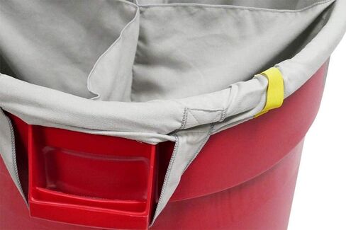 [فاصل المناشف المتسخة] ملحق كيس لسلة المهملات القياسية بسعة 32 جالون - 4 أقسام in Kuwait