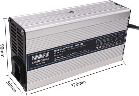 شاحن 60 فولت 3A شاحن بطارية حمض الرصاص 69 فولت مخرج C13 N+L- يستخدم لبطارية الرصاص الحمضية AGM جل VRLA OPZV 60 فولت شاحن ذكي مع مروحة تبريد in Kuwait