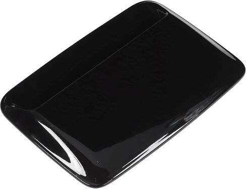 Hood Air Intake Grille, Universal Hood Scoop Cover for Automobile Modification Replacement Refurbishment(Bright black) in Saudi Arabia
