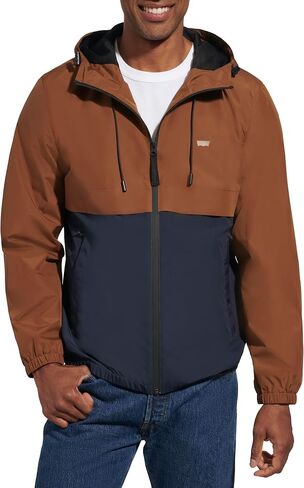 Levi's Men's Hooded Rain Windbreaker in Saudi Arabia