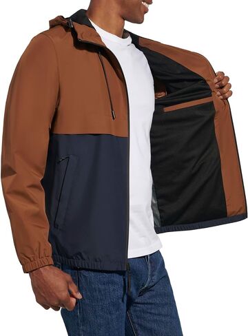 Levi's Men's Hooded Rain Windbreaker in Saudi Arabia