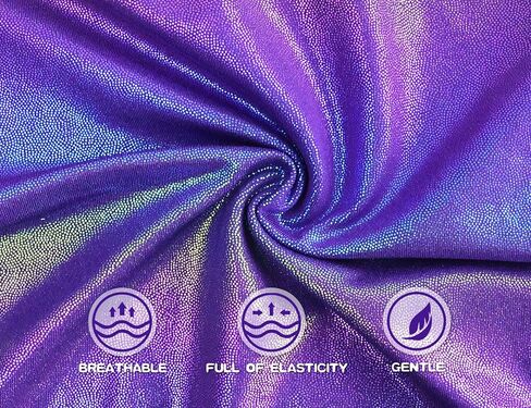Nymphperi Gymnastics Leotards for Girls Ruffle Long Sleeve Practice Outfits Kids Dance Bodysuits in Saudi Arabia