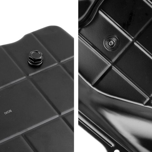 BOXI Transmission Oil Pan W/Drain Plug & Gasket Compatible for Jeep Liberty Commander Grand Cherokee Aspen/for Dodge Dakota Durango Ram 1500 2500 3500 (Fits 545RFE Transmission) | 6806592AA 265-817 in Saudi Arabia