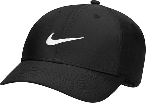Nike Legacy91 Dri-Fit Big Kids Adjustable Golf Hat (US, Alpha, One Size, Black/White) in Saudi Arabia