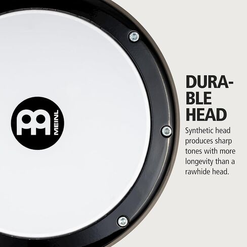 طبلة Meinl Percussion الألومنيوم Doumbek المصرية، محفورة يدويًا - صنع في تركيا - رأس صناعي، ضمان لمدة عامين (HE-3018) in Kuwait