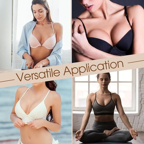 20 Pairs Waterproof Swimsuit Bra Inserts Bra Pads Sewn Padded Sports Push up Bra Pads Bathing Suit Insert for Women (C/D cups) Beige in Saudi Arabia