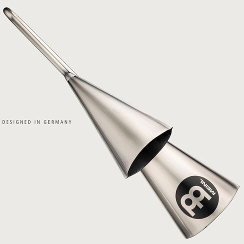 Meinl Percussion Agogo Bell Traditional Instrument for Samba and Latin Music — NOT Made in China — Handheld, 2-Year Warranty (STBAG2) in Saudi Arabia