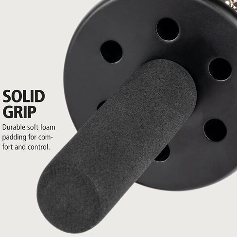 جهاز Meinl Percussion Turbo Cabasa مع منافذ صوت لإسقاط إضافي وأسطوانة من الفولاذ المقاوم للصدأ، ضمان لمدة عامين، صغير (CA5BK-S) in Kuwait