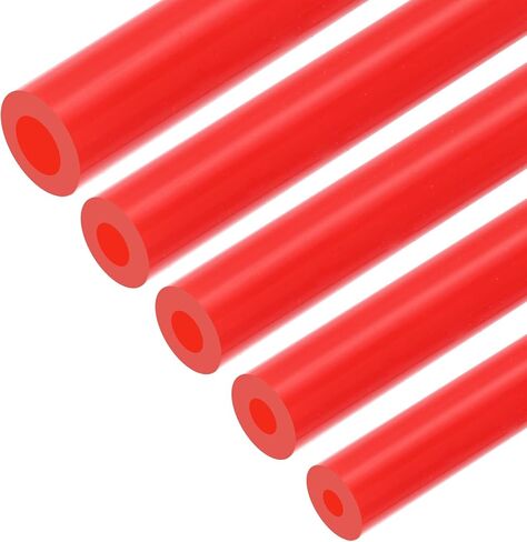 MECCANIXITY Vacuum Silicone Tubing Hose 1/8" 5/32" 3/16" 1/4" 5/16" ID 1/8" Wall Thick 5ft Red High Temperature for Engine in Saudi Arabia