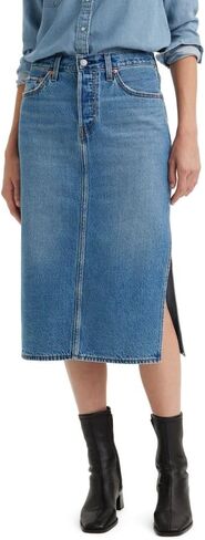 Levi's Women's Side Slit Skirt in Saudi Arabia