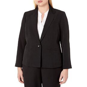 Kasper Women's Plus-Size Stretch Crepe Jacket