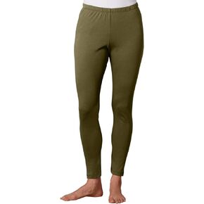 Women's Organic 100% Cotton Leggings - Ankle Length