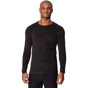 32 Degrees Men’s Heat Performance Thermal Heavyweight Baselayer Crewneck Long Sleeve Fleece Top