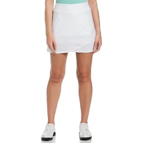 Callaway Women's Standard 17" Skort Heather Perforated W/Front Curved Hem