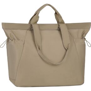Tote Bag for Women with Zipper, Tote Handbag Large Shoulder Bag for Gym, Work, Travel, School