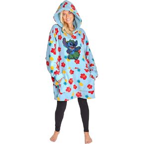 Disney Hoodie Blanket, Sherpa Fleece Oversized Hoodie, Eeyore Stitch Gifts