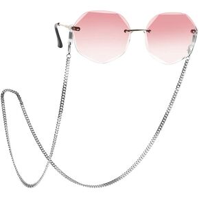 LIKGREAT Mask Chain Face Cover Reading Glasses Holder Chain Lanyard Eyeglasses Chains Around Neck for Women
