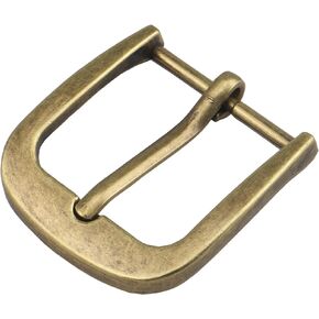 Mufeban 1.1 Inches to 1.5 Inches Belt Buckle 28mm to 38mm Single Prong Square Belt Buckles for Women Men