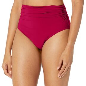 Profile by Gottex Women's Standard Tutti Frutti High Waist Side Shirred Bottom