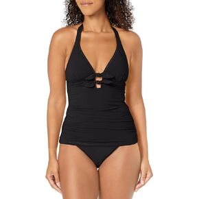 ملف تعريف بواسطة Gottex Women's Standard Dandy Bow Tie Halter Tankini