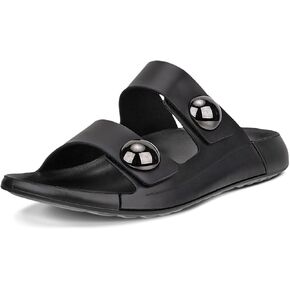 ECCO Women's Cozmo Two Band Button Slide in Kuwait