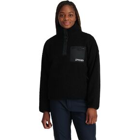 Spyder Women's Cloud Fleece Sherpa Snap Pullover