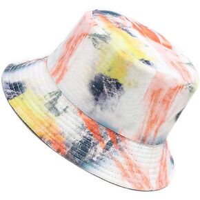MaxNova Reversible Bucket Hats for Women Travel Beach Sun Hat Flower Embroidery Outdoor Cap Unisex