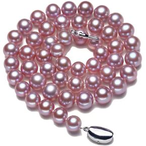 Kivelo Freshwater Cultured Pearl Necklace Set - Sterling Silver Pearl Stud Earrings is a women's Jewelry set made from a combination of AAAA grade Pearls in Kuwait
