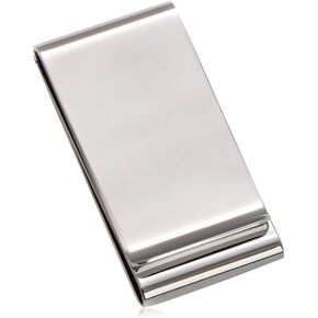 Bey-Berk Plated Twin Slot Money Clip