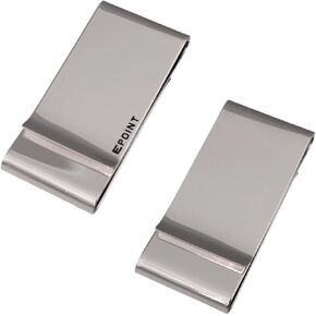 Epoint EQA07C01 مشبك نقود أسود من الفولاذ المقاوم للصدأ وحامل بطاقة الائتمان لملحقات الخروج من النادي in Kuwait