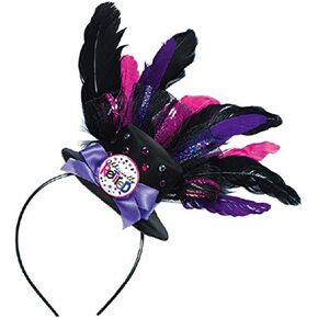 Officially Retired Celebration Fascinator - 11" x 9.75" (Pack Of 1) - Colorful Retiree Party Headpiece Accessory