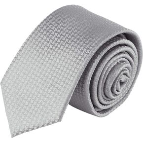 Jacob Alexander Boys Tone on Tone Houndstooth Neck Tie