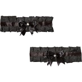 Daisy corsets Women's Kitten Collection Pinstripe Leg Garters (Set of 2)