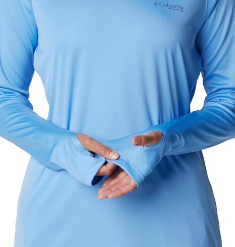 Columbia Women's PFG Tidal Tee Hoodie, UV Protection, Moisture-Wicking in Kuwait