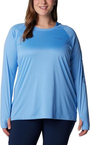 Columbia Women's PFG Tidal Tee Hoodie, UV Protection, Moisture-Wicking in Kuwait