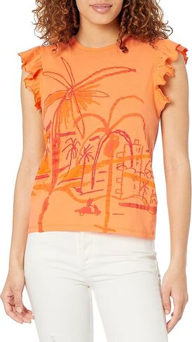 Desigual Women's Woman Knit T-Shirt Sleeveless in Saudi Arabia