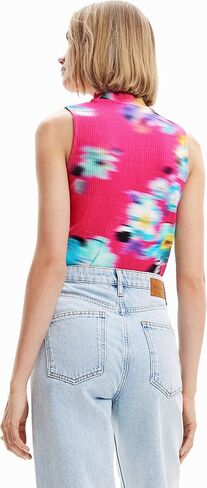 Desigual Women's Woman Knit T-Shirt Sleeveless in Saudi Arabia