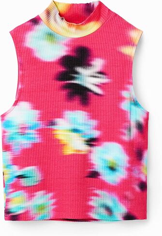 Desigual Women's Woman Knit T-Shirt Sleeveless in Saudi Arabia