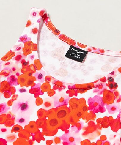 Desigual Girl Knit Dress Sleeveless, Red in Saudi Arabia