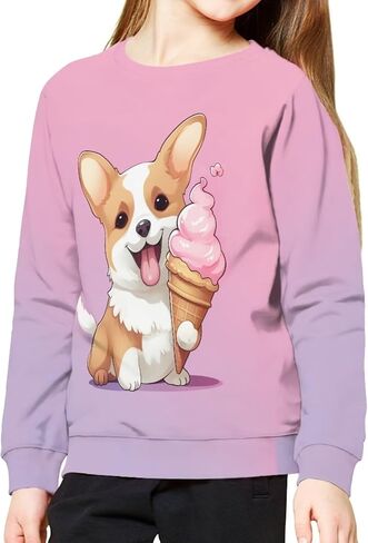 ZFRXIGN Girls' Sports Sweatshirts & Hoodies Boys Pullover Tops in Kuwait