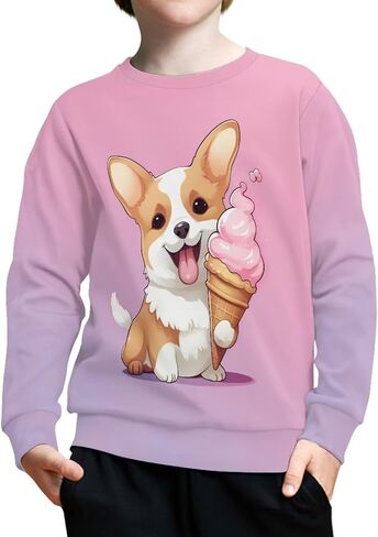 ZFRXIGN Girls' Sports Sweatshirts & Hoodies Boys Pullover Tops in Kuwait