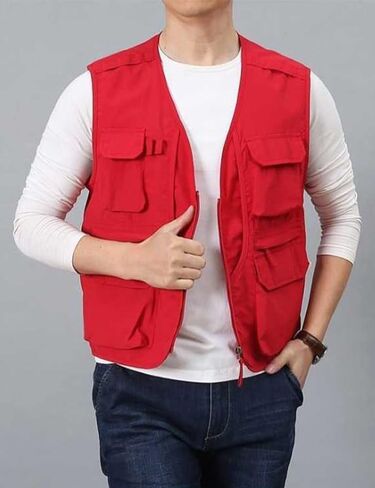 سترة PEHMEA الرجالية متعددة الأغراض للصيف والعمل في الهواء الطلق وسفاري لصيد الأسماك in Kuwait