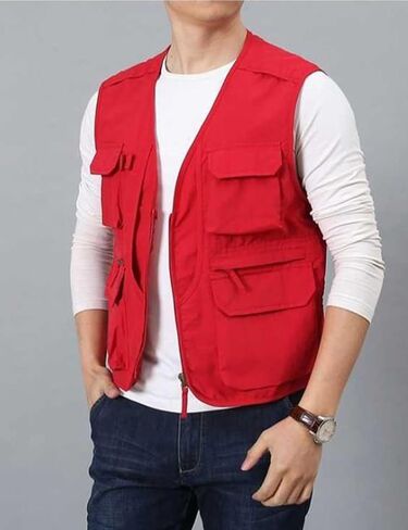 سترة PEHMEA الرجالية متعددة الأغراض للصيف والعمل في الهواء الطلق وسفاري لصيد الأسماك in Kuwait