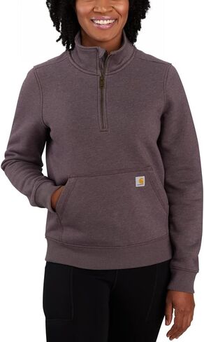 Carhartt Women's Relaxed Fit Midweight Half-Zip Sweatshirt in Saudi Arabia